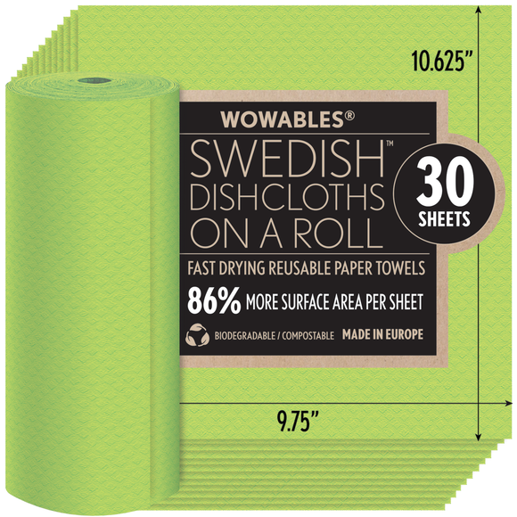 Green | 1 Roll of 30 Sheets